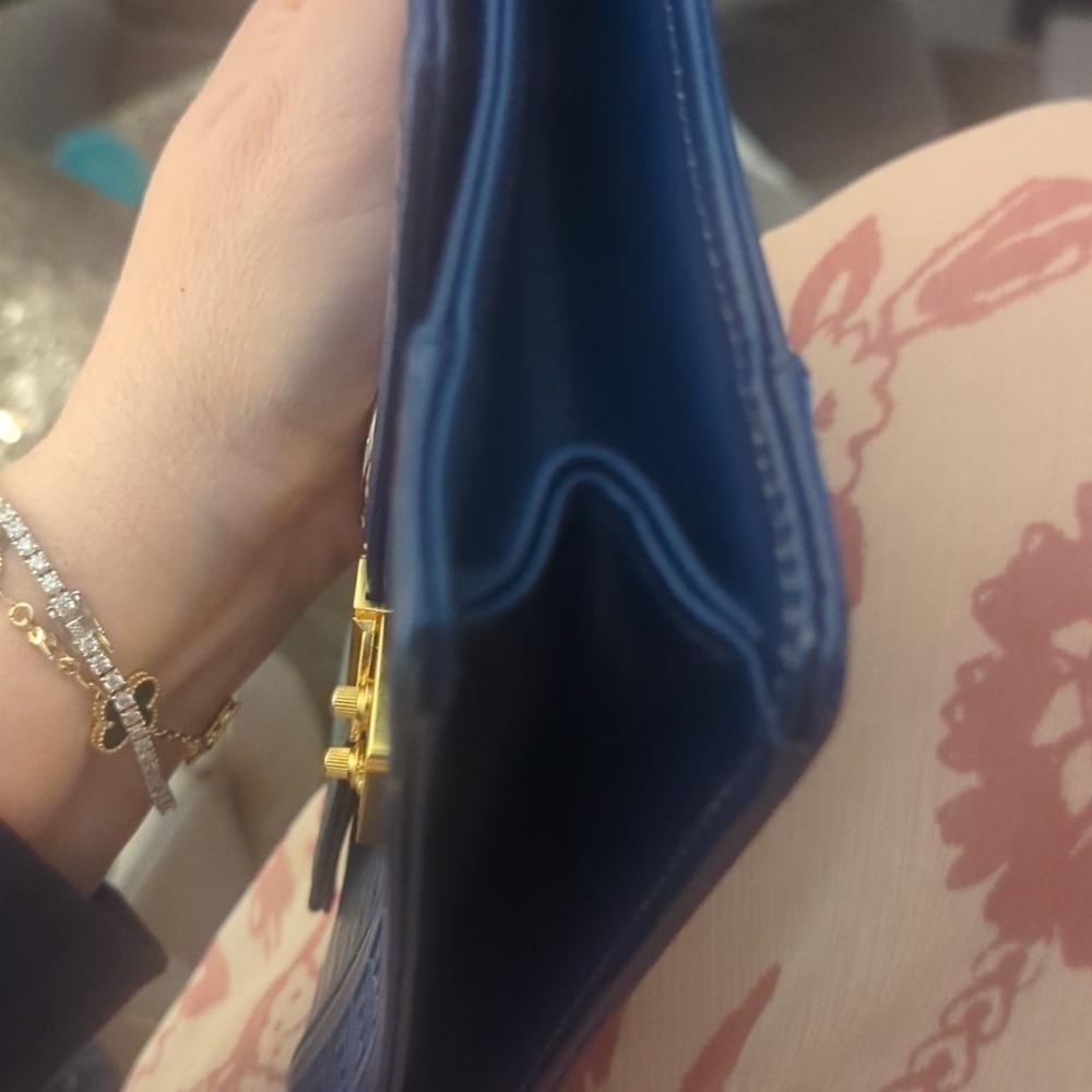 Versace Starburst Clutch Leather Gold Medusa .SALE PRICE.FINAL - Picture 4 of 13